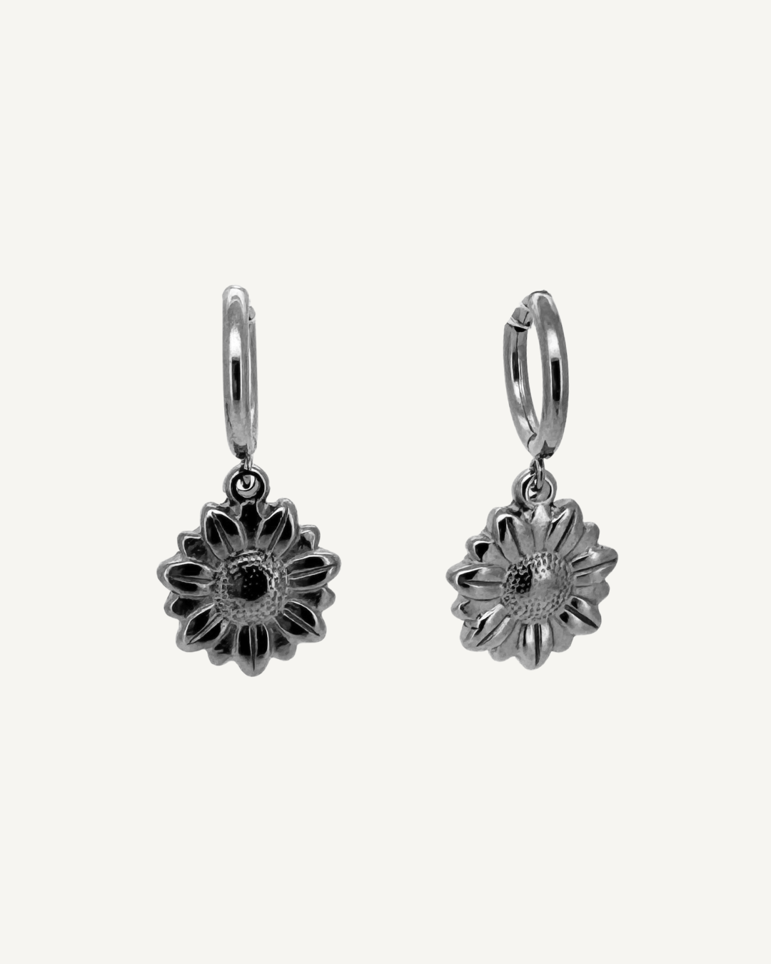 Sofia Sunflower Huggie Earrings