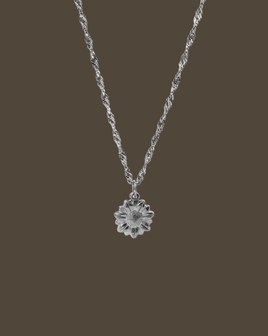 Sofia Sunflower Singapore Chain Necklace