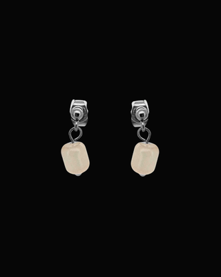 Orange Candice Gem Dangle Studs