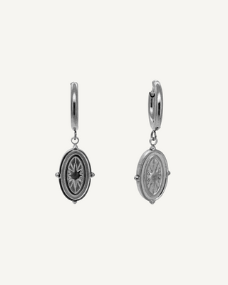 Elsie Star Huggie Earrings