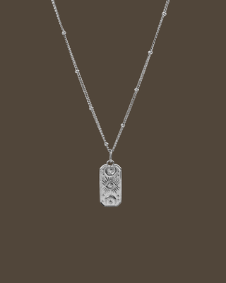 Estella Evil Eye Satellite Chain Necklace