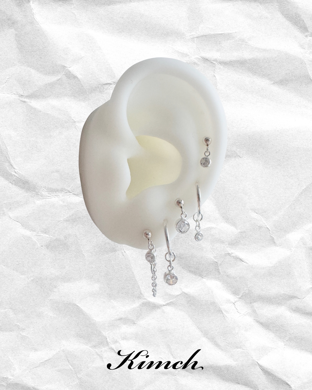 Birthstone Dangle Stud (3mm) - Gold Filled/Sterling Silver