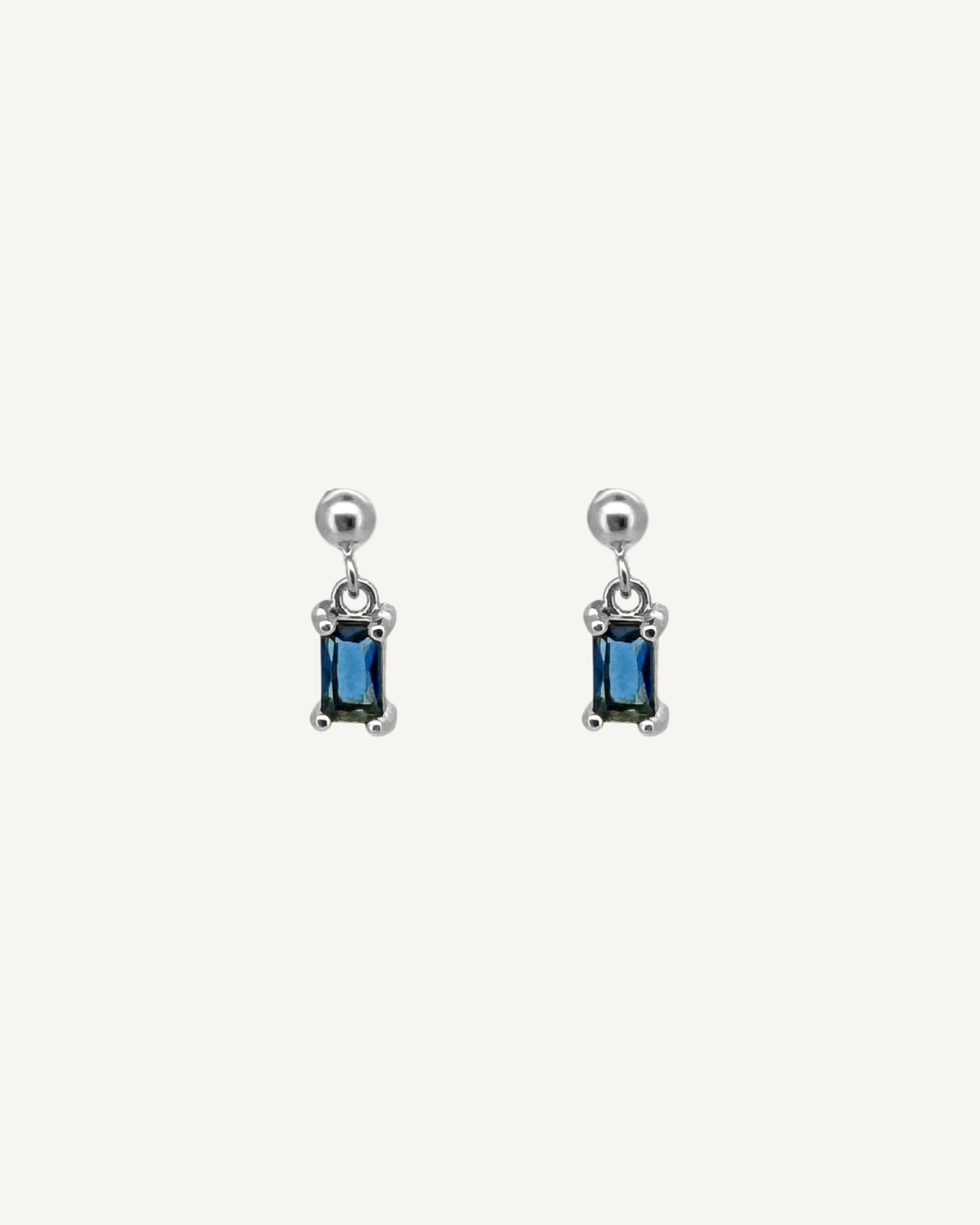 Avery Sapphire Dangle Studs