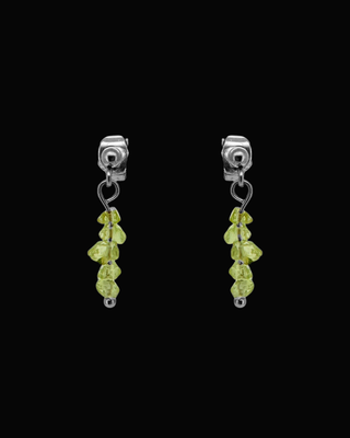 Alana Green Fluorite Dangle Studs
