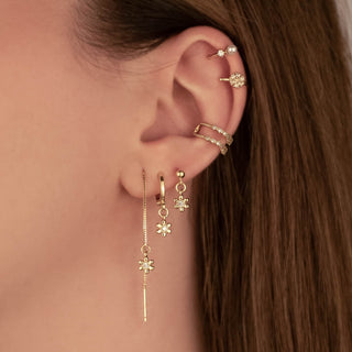 Kalina Moonbeam Earrings Set - Gold Filled
