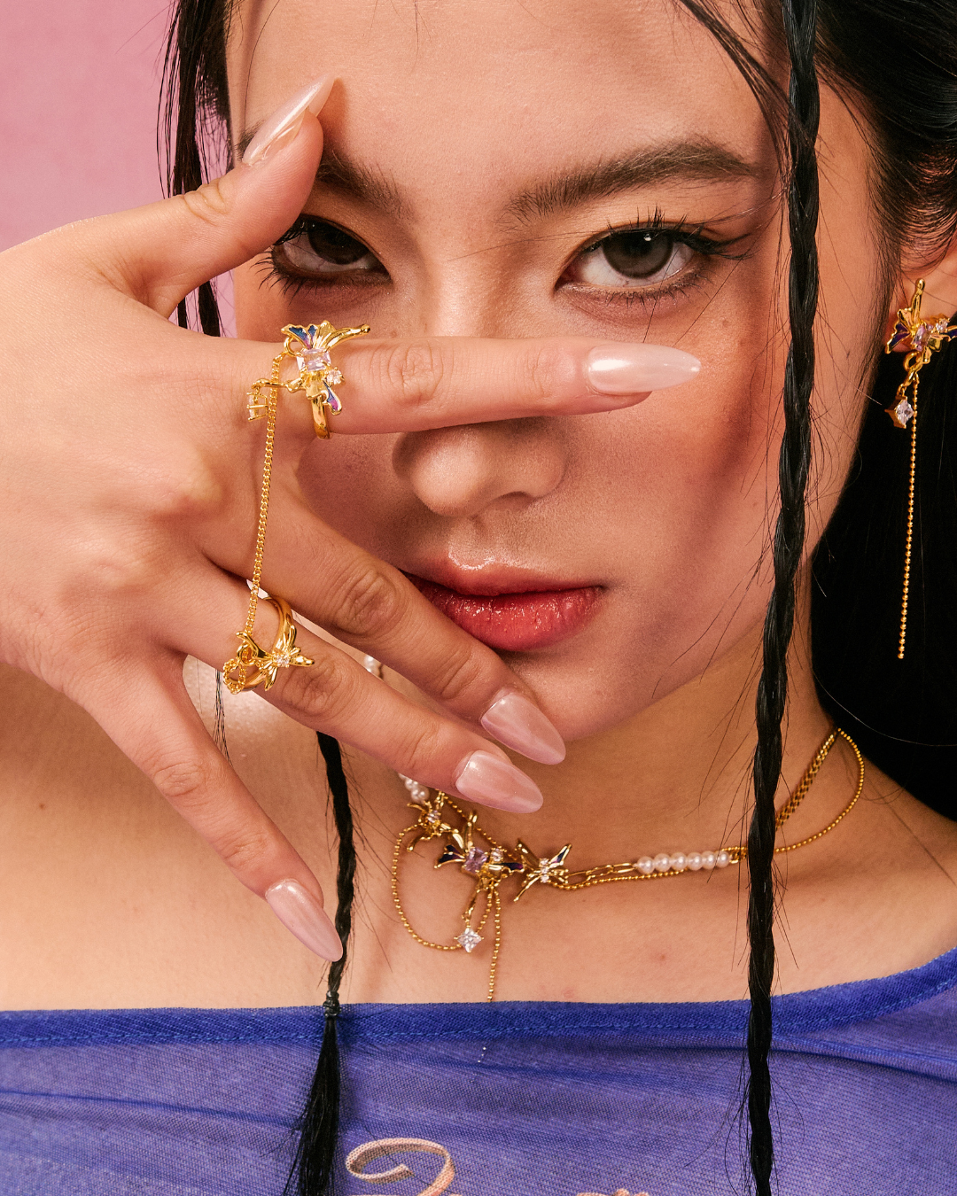 ID #8 BUTTERFLY RING [GOLD]