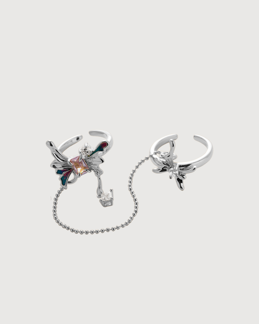 ID #8 BUTTERFLY RING [SILVER]