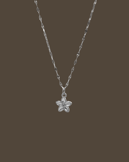 Nellie Flower Sequin Chain Necklace