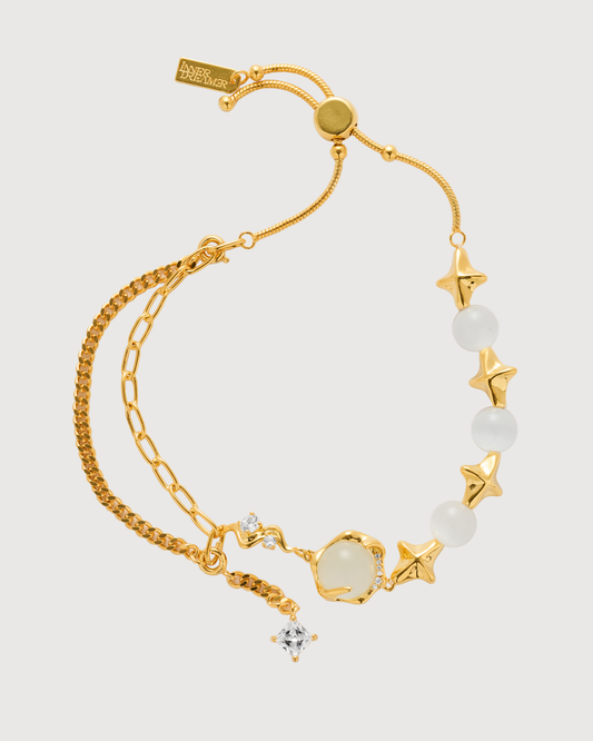 ID #3 CATSEYE BRACELET [GOLD]