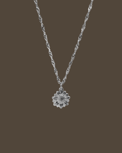 Sofia Sunflower Singapore Chain Necklace
