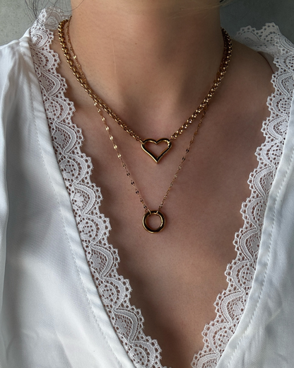 Rolo Claps Chain Necklace