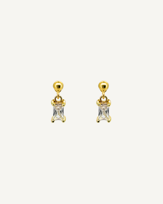Harriet Diamond Dangle Studs