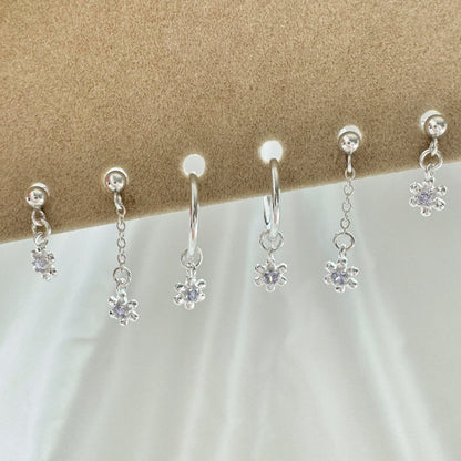 Lavender Mist Earrings Set - Sterling Silver