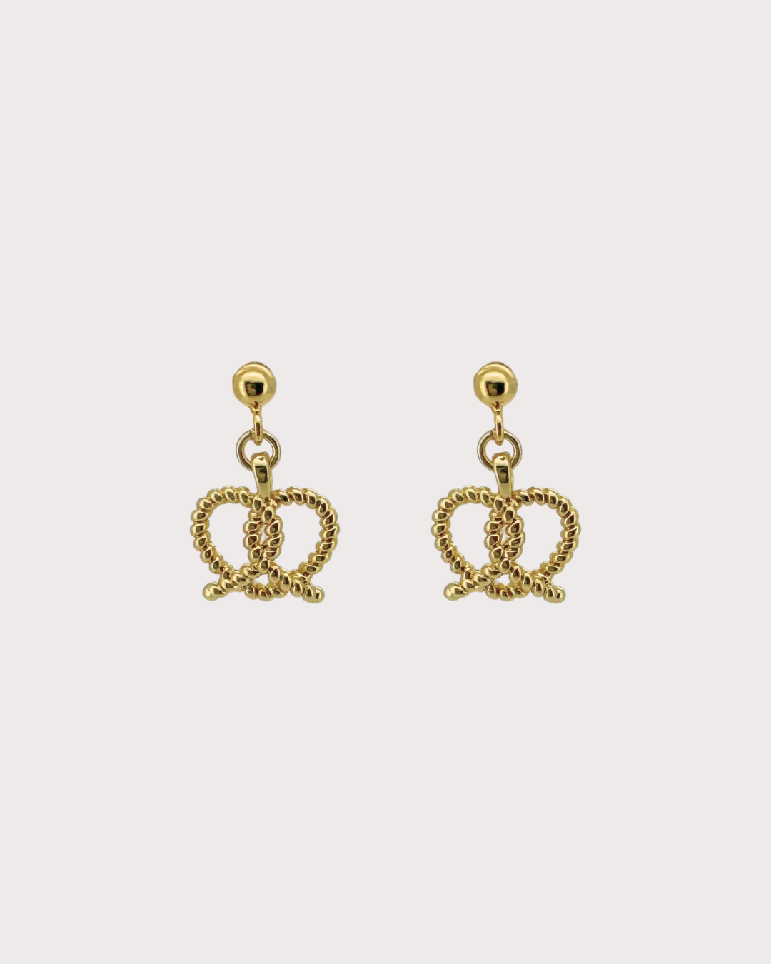 Marjorie Croissant Dangle Studs