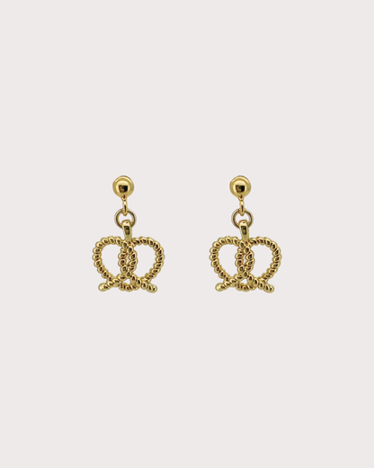 Marjorie Croissant Dangle Studs