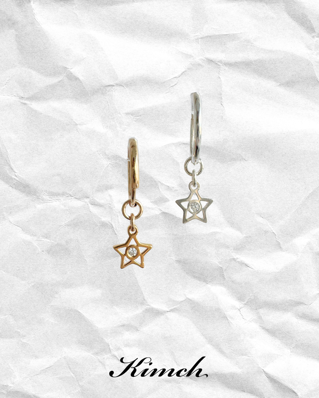 Basic Star ZC Endless Hoop - Gold Filled/Sterling Silver