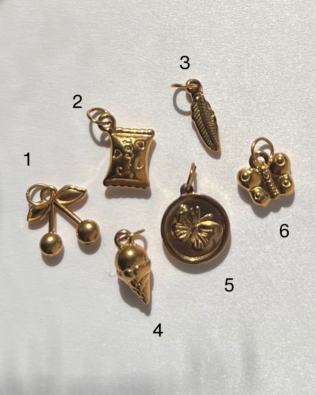 Delicate Wings Charms