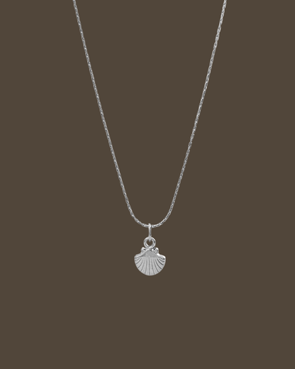 Ola Shell Hayseed Chain Necklace