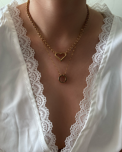 Rolo Claps Chain Necklace