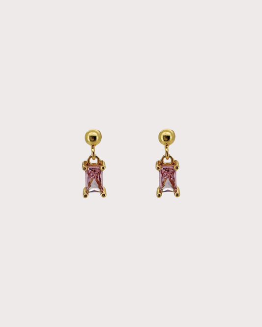 Paige Tourmaline Dangle Studs