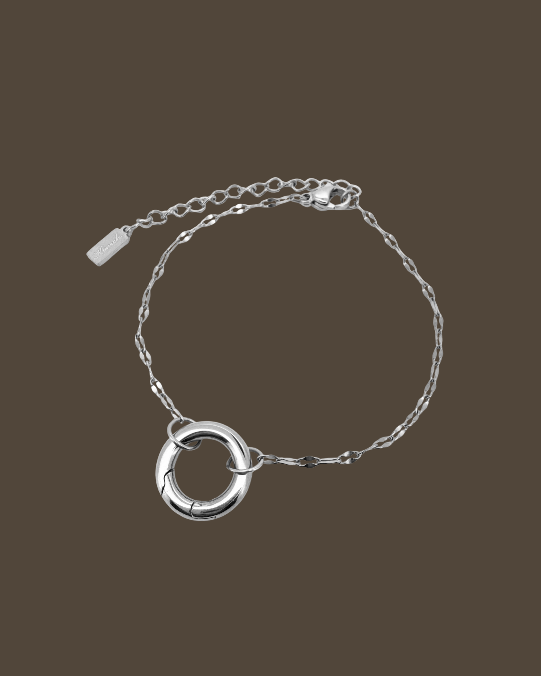 Sequin Claps Chain Bracelet