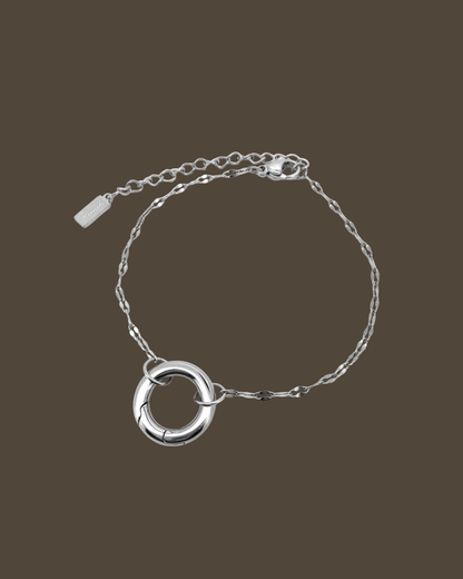 Sequin Claps Chain Bracelet