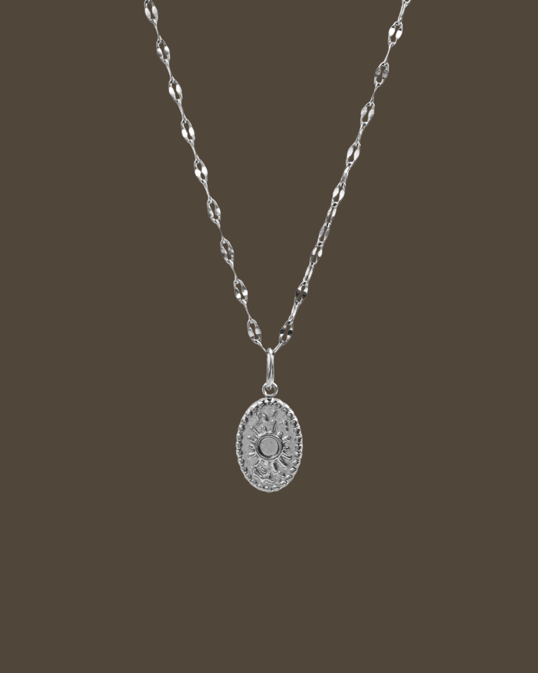 Ophelia Sun Sequin Chain Necklace