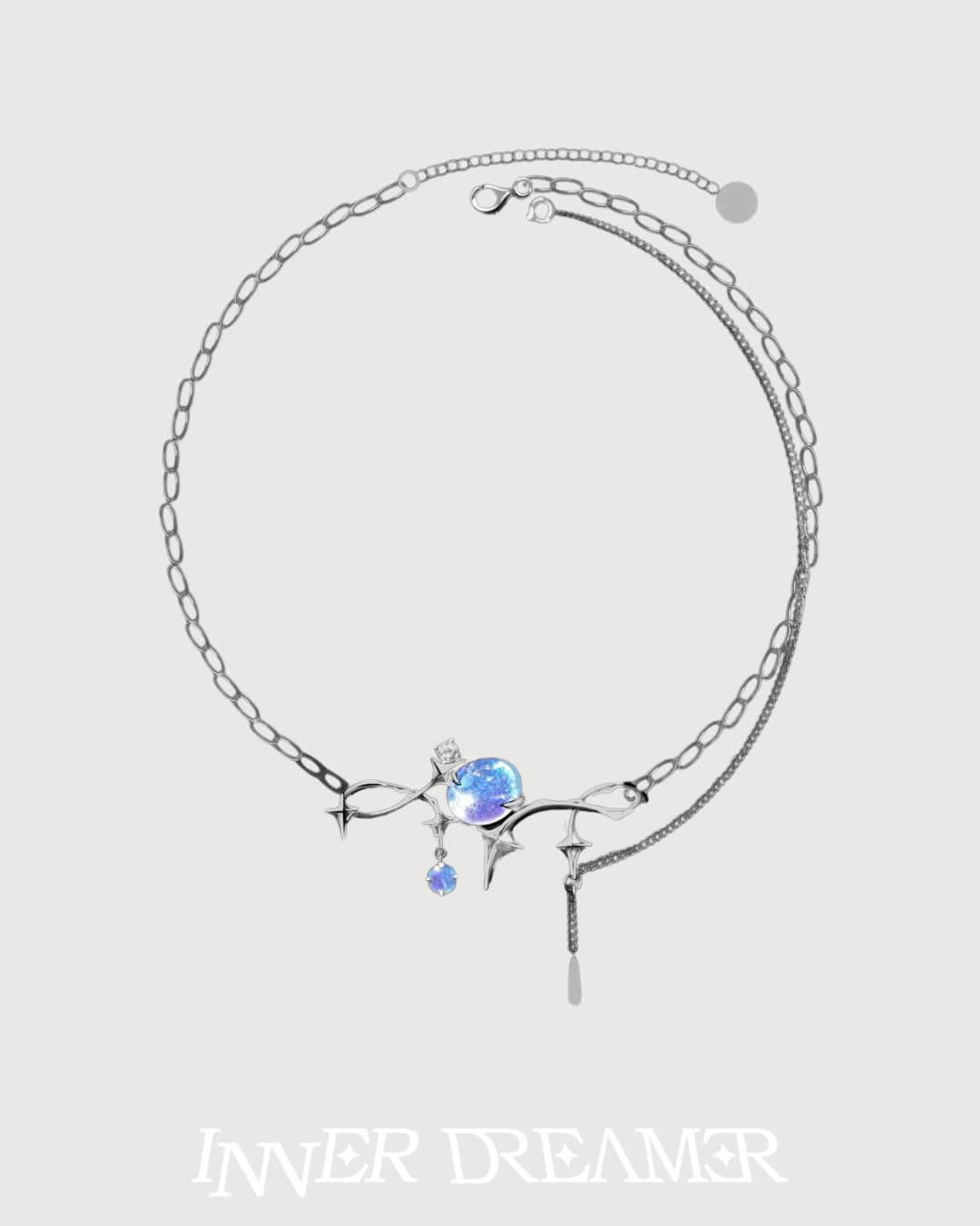 ID #11 GALAXY BRACELET [SILVER]