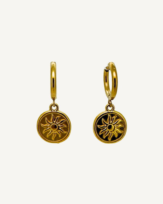 Sondra Sun Huggie Earrings