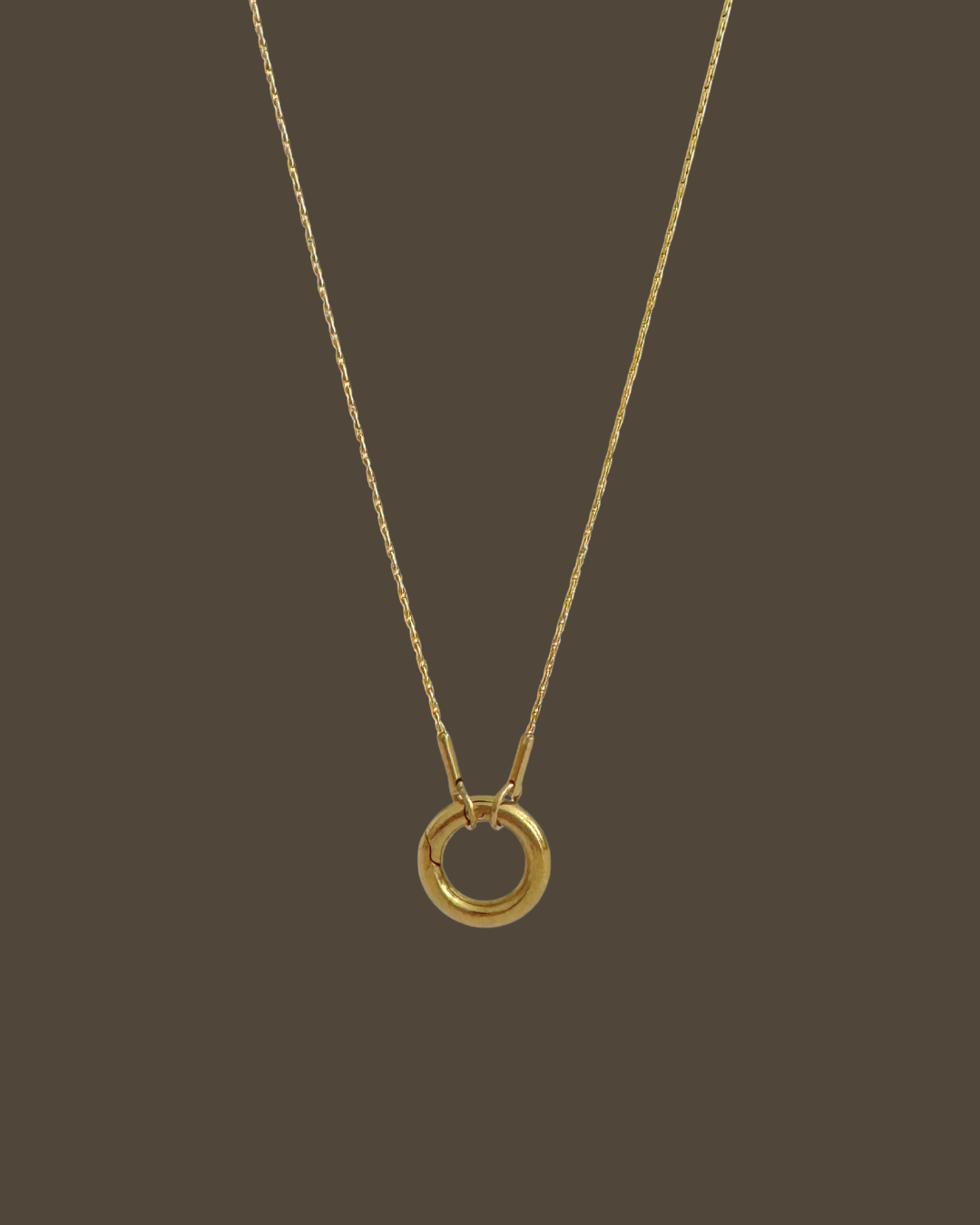 Hayseed Claps Chain Necklace