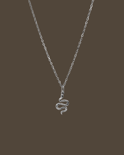 Eileen Snake Cable Chain Necklace