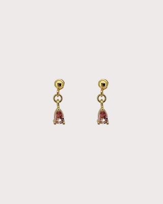 Gina Tourmaline Dangle Studs