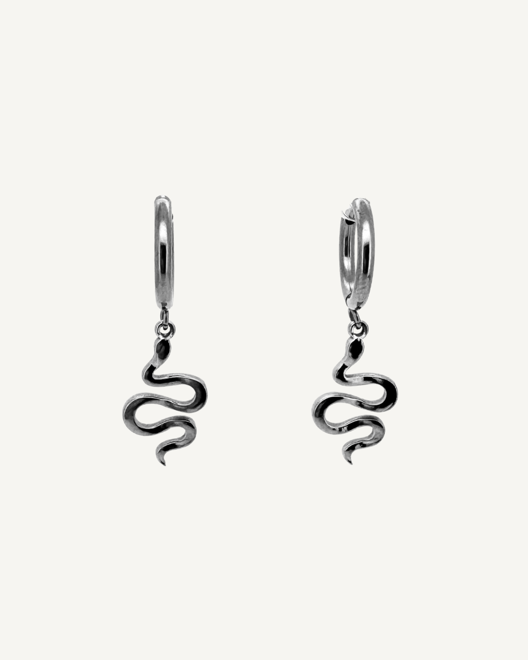 Eileen Snake Huggie Earrings