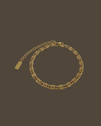 Snail Chain Bracelet