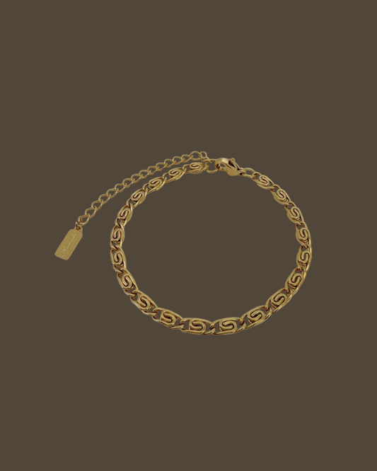 Snail Chain Bracelet