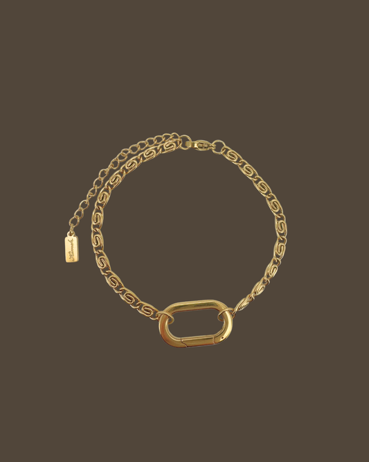 Snail Claps Chain Bracelet