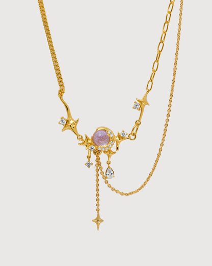 ID #13 MOON NECKLACE [GOLD]