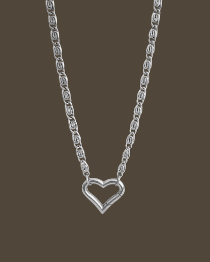 Snail Claps Chain Necklace