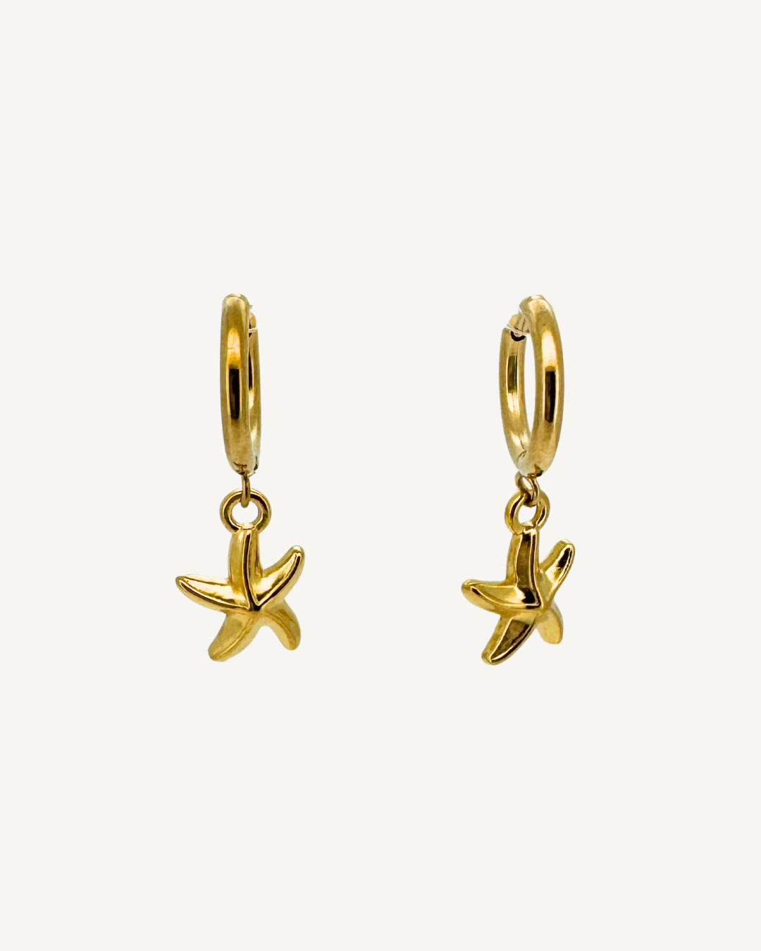 Gale Starfish Huggie Earrings