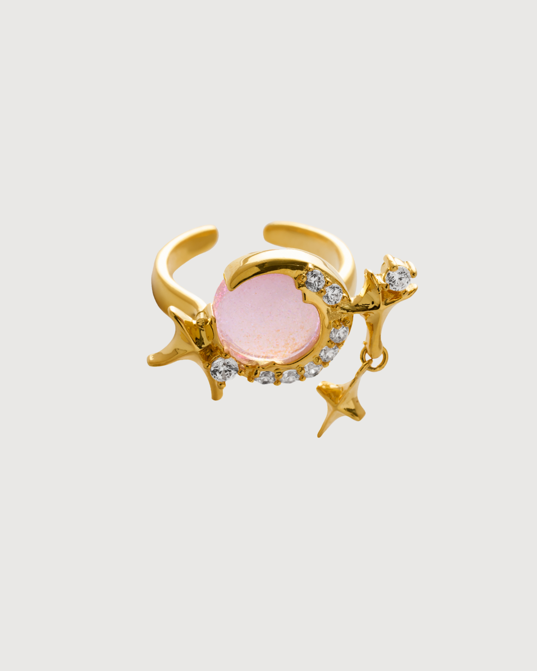 ID #16 MOON RING [GOLD]