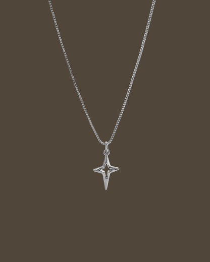 Jean Star Box Chain Necklace