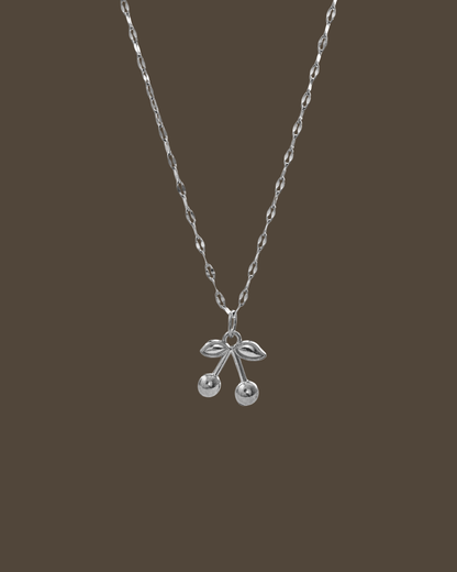 Traci Cherry Sequin Chain Necklace