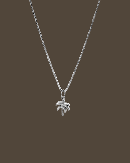 Cocos Tree Box Chain Necklace