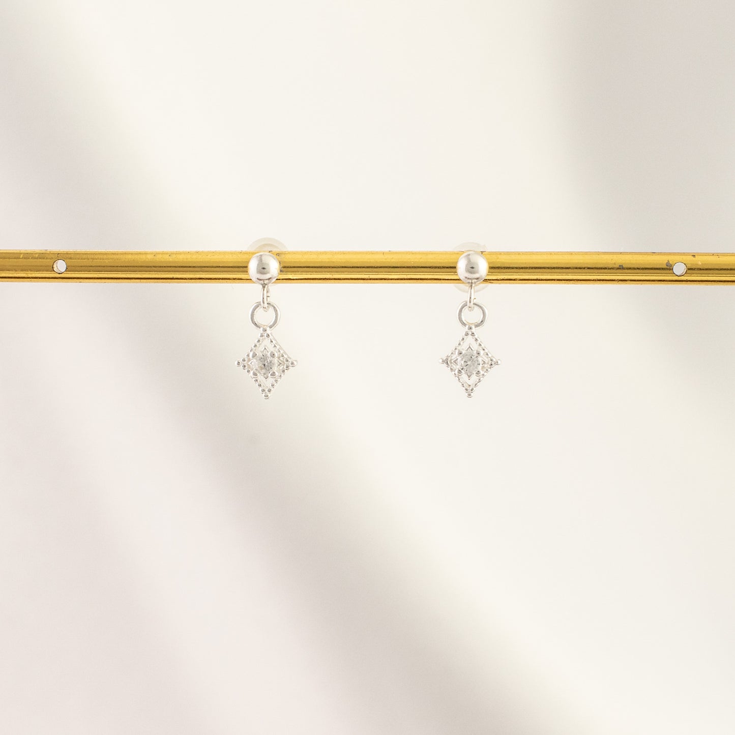 Stella Diamond Dangle Studs