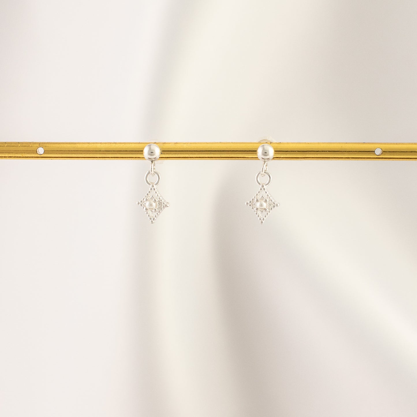 Marin Pearl Dangle Studs