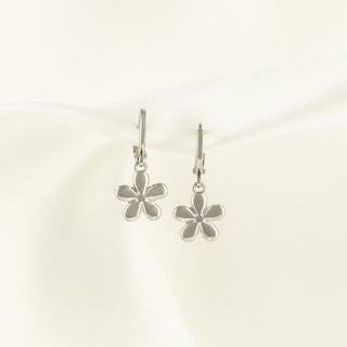 Holly Daisy Huggie Earrings