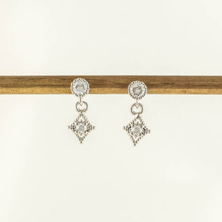 Stella Diamond Embellised Stud Earrings