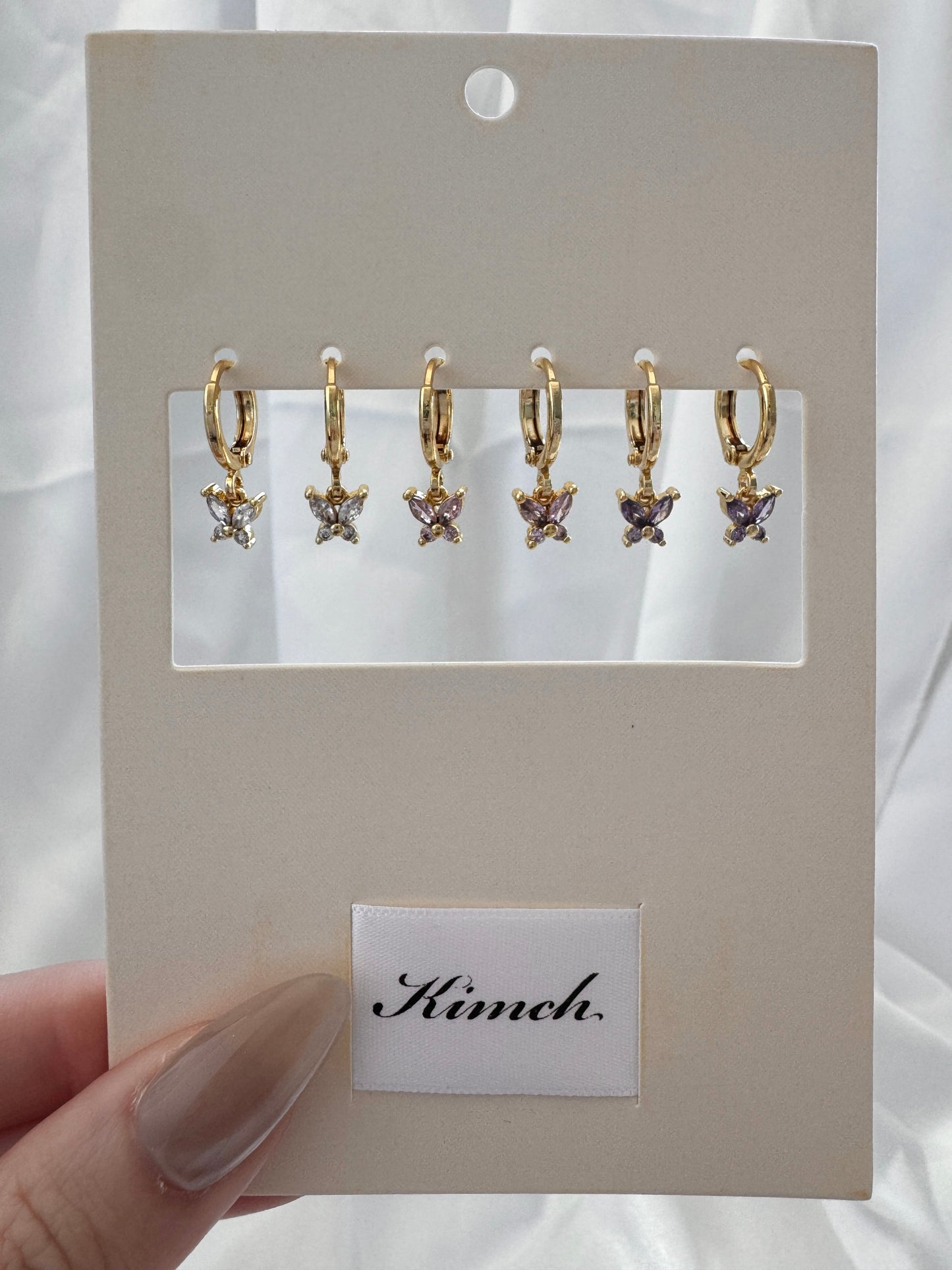 Gwendolyn Sallie Candy Huggie Earrings Set