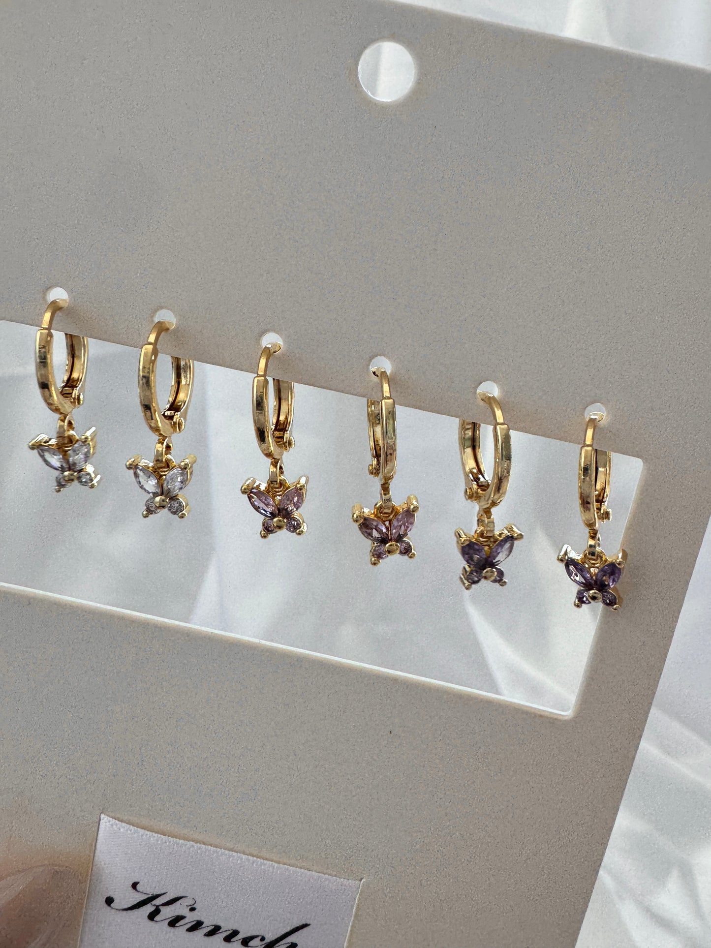 Gwendolyn Sallie Candy Huggie Earrings Set