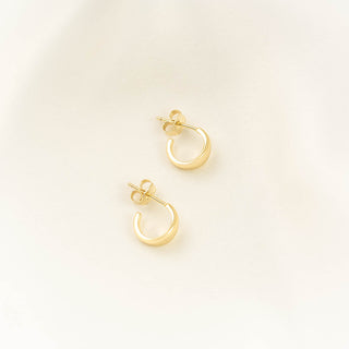 Isla Stud Hoop Earrings